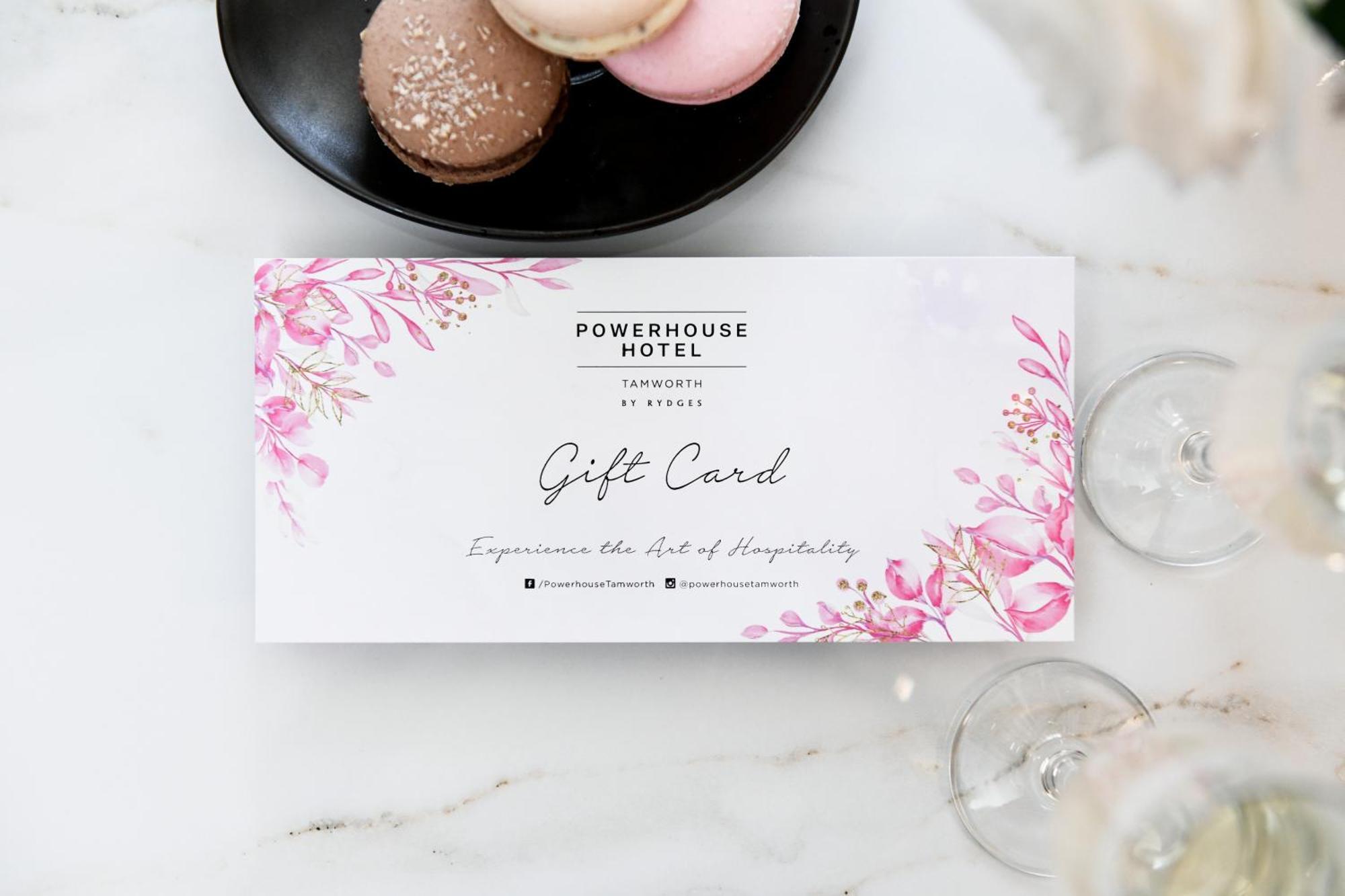 Powerhouse Hotel Tamworth By Rydges Exterior foto A gift card